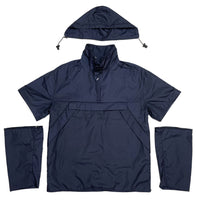 (DESIGNERS) MADE IN ITALY Braddock 3WAY DESIGN PADDED HALF ZIP PULLOVER JACKET