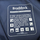 (DESIGNERS) MADE IN ITALY Braddock 3WAY DESIGN PADDED HALF ZIP PULLOVER JACKET