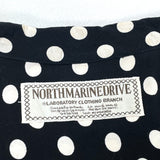 (JAPAN) 1990'S～ NORTH MARINE DRIVE POLKA DOT PATTERN RAYON LOOP COLLAR SHIRT