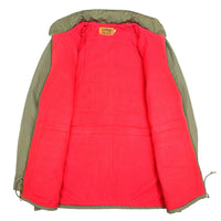 (VINTAGE) 1980'S MADE IN MACAU Levi's PADDED STAND COLLAR JACKET WITH 8 POCKETS AS IS