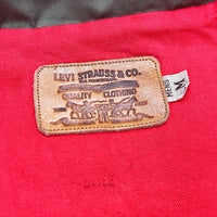 (VINTAGE) 1980'S MADE IN MACAU Levi's PADDED STAND COLLAR JACKET WITH 8 POCKETS AS IS