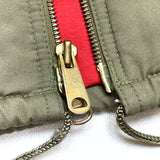 (VINTAGE) 1980'S MADE IN MACAU Levi's PADDED STAND COLLAR JACKET WITH 8 POCKETS AS IS
