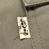 (VINTAGE) 1980'S MADE IN MACAU Levi's PADDED STAND COLLAR JACKET WITH 8 POCKETS AS IS