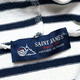 (vintage) MADE IN FRANCE SAINT JAMES OUESSANT HOODIE BASQUE SHIRT