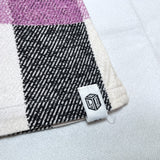 (designers) 1998 MADE IN JAPAN GENERAL RESEARCH LATTICE PATTERN LOOP COLLAR BOX LIGHT FLANNEL SHIRT WITH PARASITE POCKET