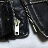 (vintage) R.H. Vintage REMAKE 1950'S～ DOUBLE BREASTED LEATHER BIKER VEST