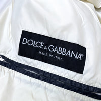 (DESIGNERS) MADE IN ITALY DOLCE & GABBANA PADDED ZIP UP HOODIE