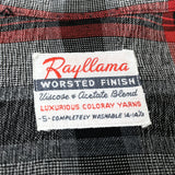 (VINTAGE) 1960'S～ Rayllama SHADOW PLAID LOOP COLLAR BOX SHIRT