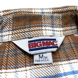 (VINTAGE) 1980'S～ MADE IN USA BIG MAC PLAID PATTERN HEAVY FLANNEL SHIRT