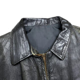 (VINTAGE) 1950'S UNKNOWN HORSEHIDE SPORTS JACKET AS IS