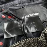 (designers) 2010 MADE IN JAPAN PHENOMENON HERRINGBONE WOOL 1 TUCK THREE QUARTER PANTS