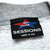 (vintage) 1990'S～ MADE IN USA SESSIONS DOUBLE SIDDED PRINT SWEAT SHIRT