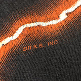 (T-SHIRT) 1990'S～ MADE IN USA HARLEY DAVIDSON THUNDER LIGHTNING DOUBLE SIDED PRINT T-SHIRT