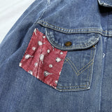 (vintage) 1970'S～ MADE IN USA WRANGLER 124MJ 4 POCKET DENIM TRUCKER JACKET