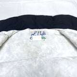 (VINTAGE) 1980'S～ MADE IN TAIWAN Le Weeds BALLOON EMBROIDERED DOWN VEST