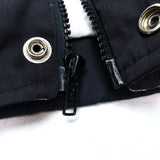 (VINTAGE) 1980'S～ MADE IN TAIWAN Le Weeds BALLOON EMBROIDERED DOWN VEST