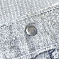 (VINTAGE) 1986 Levi's 509-2730 STRIPED GRAY DENIM PANTS