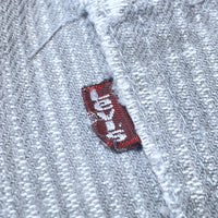 (VINTAGE) 1986 Levi's 509-2730 STRIPED GRAY DENIM PANTS