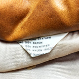 (VINTAGE) 1970'S～ MADE IN HONG KONG NETO PADDED LEATHER JACKET