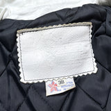 (VINTAGE) 1990'S～ MADE IN USA BRANDED GARMENTS DOUBLE BREASTED LEATHER BIKER JACKET