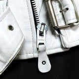 (VINTAGE) 1990'S～ MADE IN USA BRANDED GARMENTS DOUBLE BREASTED LEATHER BIKER JACKET