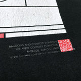 (t-shirt) 1993 MADE IN USA FRANK LLOYD WRIGHT PRINT T-SHIRT