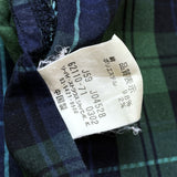(vintage) 2002 Levi's ENGINEERED JEANS PLAID PATTERN OPEN COLLAR SHORT SLEEVE SHIRT