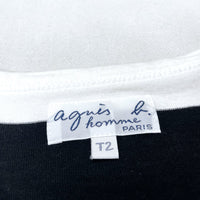 (DESIGNERS) 2000'S～ MADE IN JAPAN agnes b. homme THICK STRIPED SHIRT
