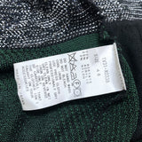(DESIGNERS) TOGA VIRILIS BLOCK CHECKERED PANEL DESIGN CARDIGAN