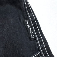 (UNIQUE) 2000'S TRIPP nyc 2WAY DESIGN 6 POCKET BONDAGE WIDE PANTS