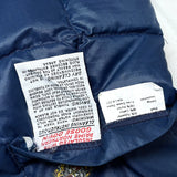 (vintage) 1980'S～ Hansa-Branta VAT DYED DENIM X NYLON REVERSIBLE DOWN VEST