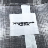 (DESIGNERS) TAKAHIRO MIYASHITA THe SOLOIST SHADOW PLAID SAMUE STYLE SHIRT