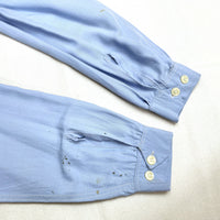 (VINTAGE) 1950'S～ Soup 'n' Water RAYON LONG POINT OPEN COLLAR BOX SHIRT