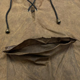 (VINTAGE) MADE IN AUSTRALIA DRIZA-BONE OILED LACE UP PULLOVER HOODIE