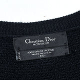 (vintage) 1980'S～ MADE IN USA Christian Dior MONSIEUR V NECK ACRYLIC KNIT