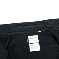 (DESIGNERS) 1990'S MADE IN ITALY HELMUT LANG COTTON SATIN 2 POCKETS TRUCKER JACKET
