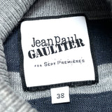 (DESIGNERS) 2000'S～ Jean Paul GAULTIER MEASURE PATTERN LONG LENGTH TURTLENECK KNIT