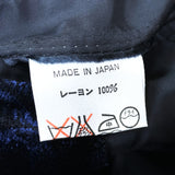 (DESIGNERS) 1990'S～ A.T ATSURO TAYAMA PAISLEY PATTERN THICK VELOUR DOUBLE BREASTED BLAZER JACKET