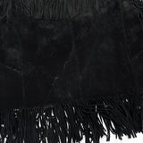 (VINTAGE) 1970'S～ MADE IN USA Excelled SUEDE FRINGE JACKET