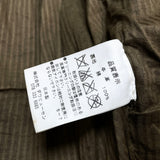 (DESIGNERS) MADE IN JAPAN CHRISTIAN PEAU WASHED LEATHER ZIP UP HOODIE