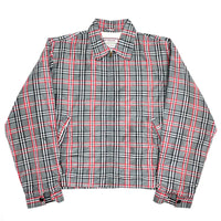 (VINTAGE) 1960'S MADE IN USA McGREGOR PLAID PATTERN NYLON ANITI FREEZE JACKET