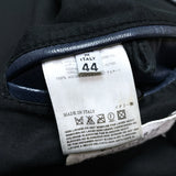 (DESIGNERS) 2007 MADE IN ITALY MAISON MARGIELA 14 KOKONOE TAG SINGLE BREASTED LEATHER BIKER JACKET