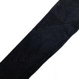(DESIGNERS) MADE IN JAPAN OLD PARK DIAGONAL PANELED PATCHWORK REMAKE Levi's BLACK DENIM PANTS