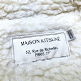 (DESIGNERS) MAISON KITSUNE 4 POCKET CORDUROY SHERPA JACKET