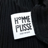 (DESIGNERS) 2000'S～ HOMME PLISSE by ISSEY MIYAKE ROUND NECK PLEATED T-SHIRT