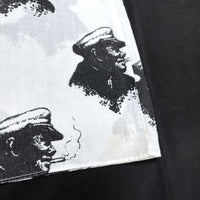 (VINTAGE) 1970'S MADE IN HONG KONG Alexander's SMOKER TOTAL PATTERN PRINT SHIRT