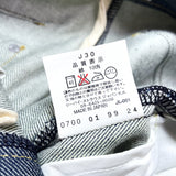 (vintage) DEAD STOCK NEW 1999 MADE IN JAPAN Levi's ENGINEERED JEANS SLIM 3D CUT DENIM PANTS