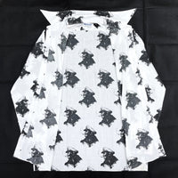 (VINTAGE) 1970'S MADE IN HONG KONG Alexander's SMOKER TOTAL PATTERN PRINT SHIRT