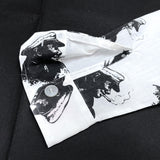 (VINTAGE) 1970'S MADE IN HONG KONG Alexander's SMOKER TOTAL PATTERN PRINT SHIRT
