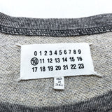 (DESIGNERS) 2000'S～ MADE IN ITALY MAISON MARGIELA 10 FRONT V GUSSET PLAIN SWEAT SHIRT
